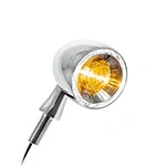 Kellermann Bullet 1000® PL white - LED Blinker mit Positionslicht chrom