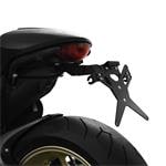 ZIEGER X-Line Kennzeichenhalter kompatibel mit Ducati Scrambler 800 BJ 2017-
