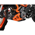ZIEGER Motorschutz kompatibel mit KTM 390 Duke schwarz / orange