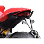 ZIEGER Basic Kennzeichenhalter kompatibel mit Ducati Monster 1200 BJ 2014-16 / Monster 1200 S BJ 2014-16