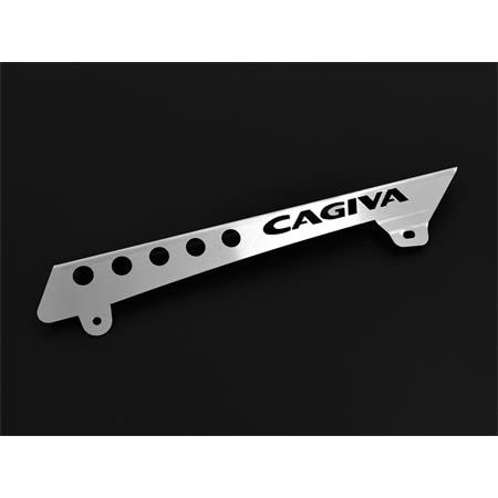 Kettenschutz kompatibel mit Cagiva Mito 125 Logo silber