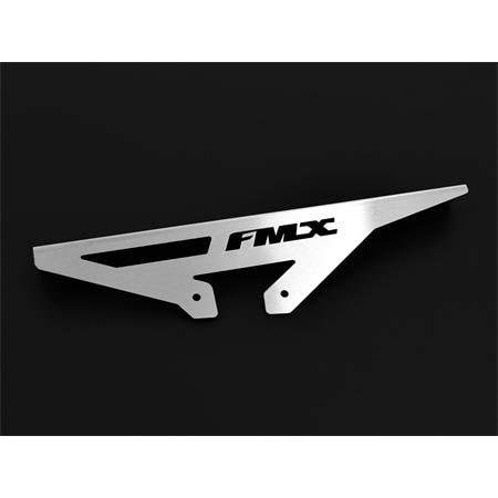 Kettenschutz kompatibel mit Honda FMX 650 BJ 2005-07 Logo silber