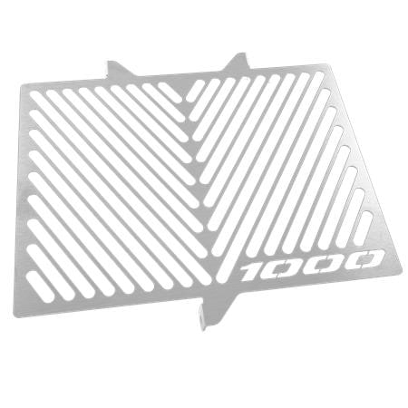 ZIEGER Kühlerabdeckung kompatibel mit Honda CBF 1000 Logo silber