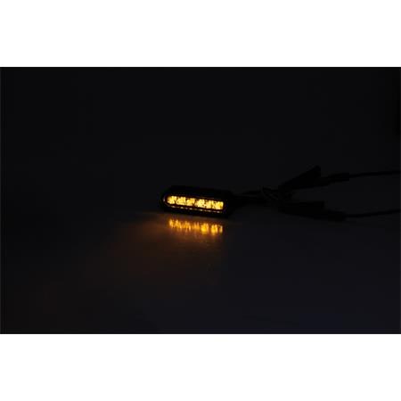 LED Armaturen Blinker kompatibel mit Harley Davidson Softail Modelle chrom