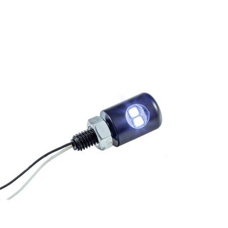 LED-Kennzeichenbeleuchtung Byte schwarz E-geprüft inklusive Halter zur Befestigung von Kennzeichenbeleuchtung