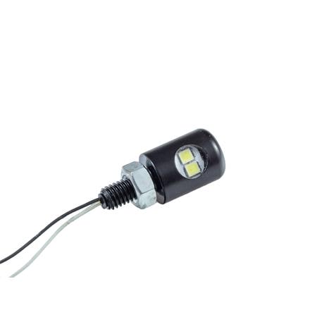 LED-Kennzeichenbeleuchtung Byte schwarz inklusive Halter