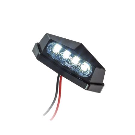 LED Kennzeichenbeleuchtung Vento schwarz E-geprüft