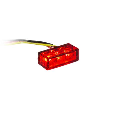 LED Einbaurücklicht Brick3 rot