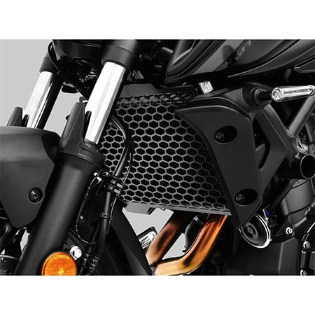 ZIEGER Pro Kühlerabdeckung kompatibel mit Yamaha MT-07 schwarz