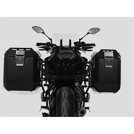 ZIEGER Kofferträgerset kompatibel mit Yamaha Tracer 7 schwarz