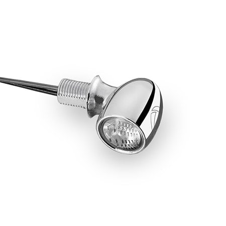 Kellermann Atto LED Mini Blinker mit integrierten Rück- und Bremslicht chrom