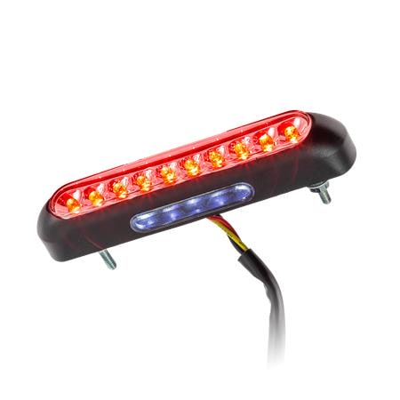 LED - Rücklicht " Line " mit Kennzeichenbeleuchtung schwarz E- geprüft