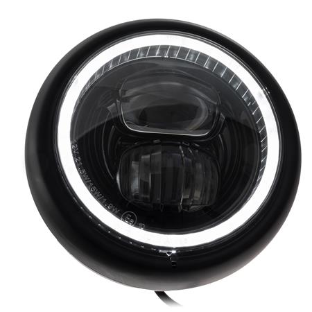 LED Scheinwerfer "Pearl" 5-3/4" schwarz matt