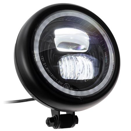 LED-Scheinwerfer "Pearl" schwarz matt E-geprüft