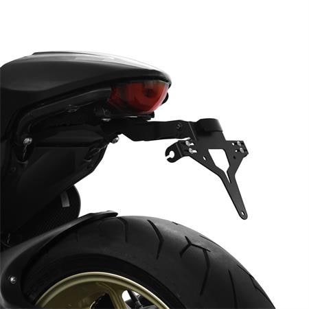 ZIEGER Kennzeichenhalter kompatibel mit Ducati Scrambler 800 BJ 2017-
