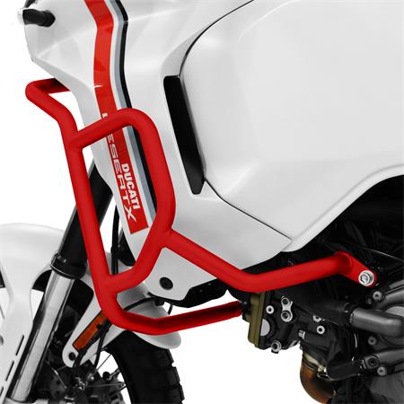 ZIEGER Sturzbügel kompatibel mit Ducati DesertX rot