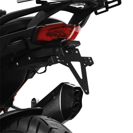 ZIEGER Classic Complete Kennzeichenhalter kompatibel mit Ducati Multistrada V4 1200