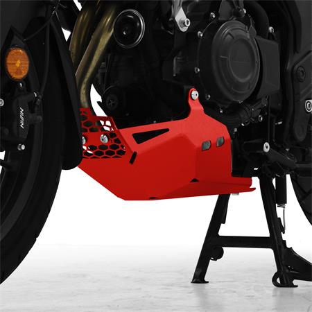 ZIEGER Motorschutz kompatibel mit Honda CB 500 X (PC64) rot