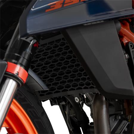ZIEGER Pro Kühlerabdeckung kompatibel mit KTM 390 Duke schwarz