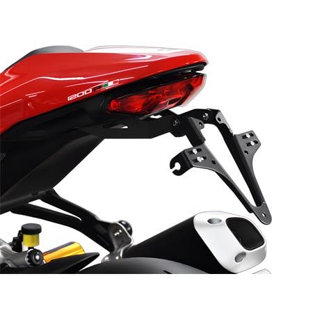 ZIEGER Basic Kennzeichenhalter kompatibel mit Ducati Monster 1200 R BJ 2016-19