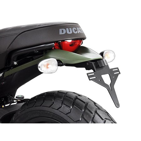 ZIEGER Kennzeichenhalter kompatibel mit Ducati Scrambler 800 BJ 2015-17