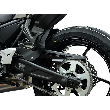 ZIEGER Kettenschutz kompatibel mit Kawasaki Z650 schwarz