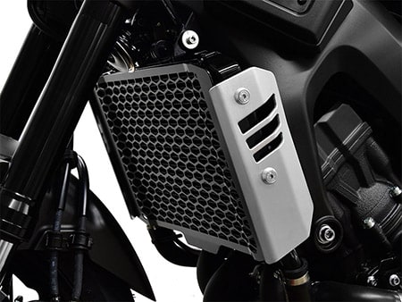 seitliche Kühlerabdeckung Yamaha XSR900 BJ 2016-18 Logo schwarz
