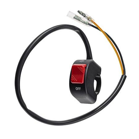 LED Zusatzscheinwerfer inkl. Halteset für Nebel (Paar) mit Gehäuse für kompatibel mit Honda CB 500 X (PC64) schwarz