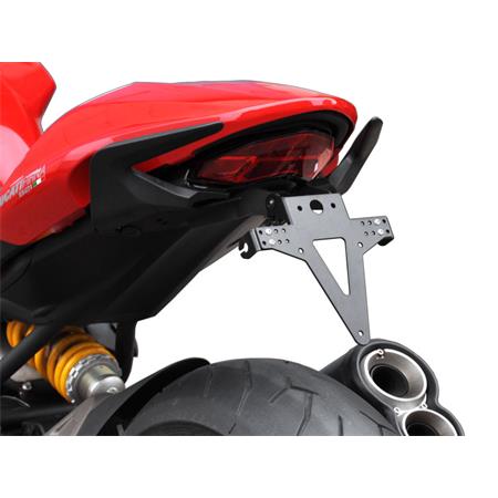 ZIEGER Classic Kennzeichenhalter kompatibel mit Ducati Monster 1200 BJ 2014-16 / Monster 1200 S BJ 2014-16