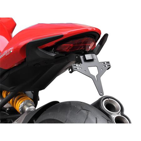 ZIEGER Kennzeichenhalter kompatibel mit Ducati Monster 1200 BJ 2014-16 / Monster 1200 S BJ 2014-16