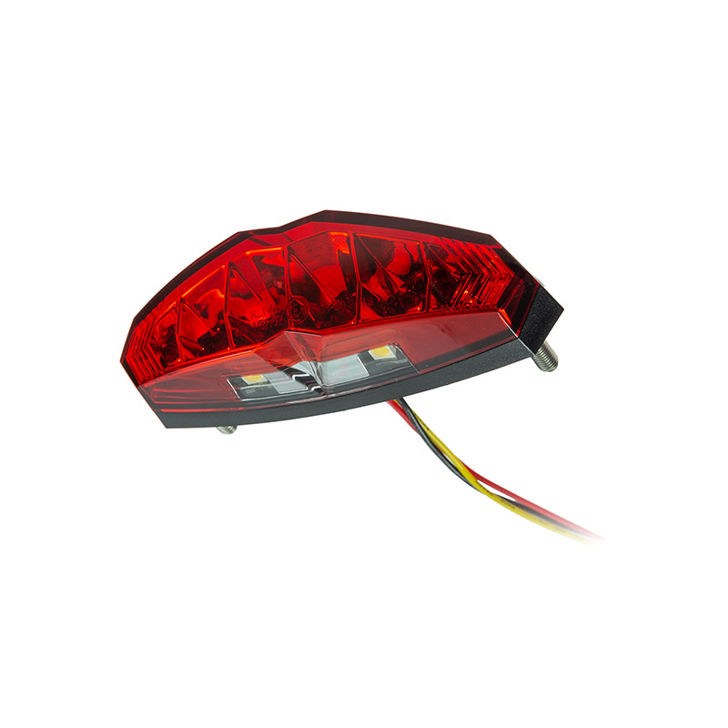 LED-Kennzeichenbeleuchtung mit roter