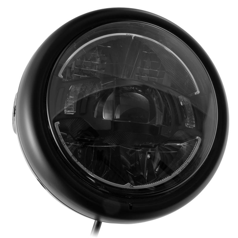 LED-Scheinwerfer "AREA" schwarz matt M8 E-geprüft