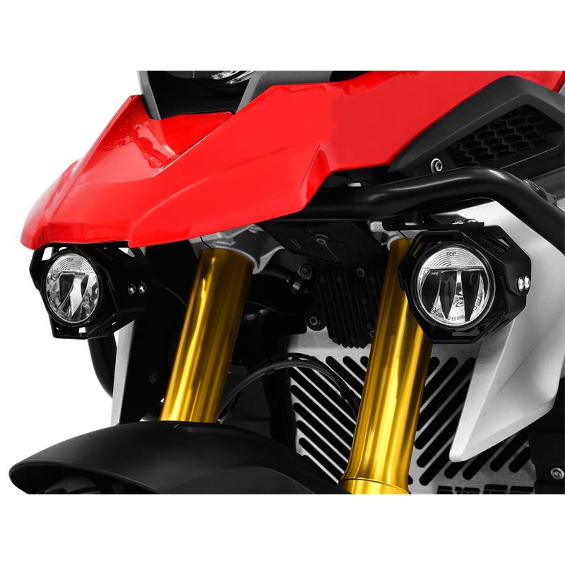 2x Motorrad LED Nebelleuchte Zusatzscheinwerfer E-geprüft +