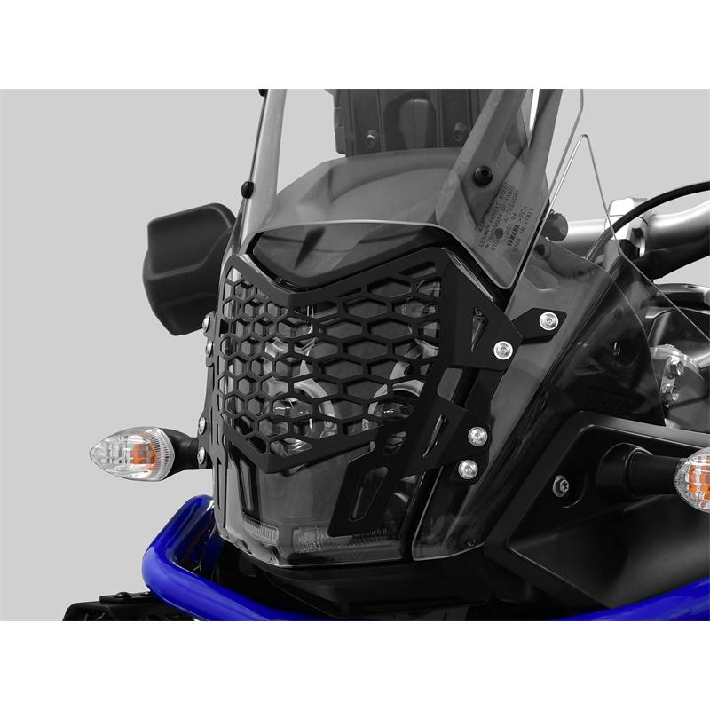 ZIEGER Scheinwerferschutz kompatibel mit Yamaha Tenere 700 schwarz