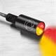 Kellermann Atto Integral DF LED Mini Blinker mit integrierten Rück- und Bremslicht schwarz