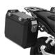ZIEGER Kofferträgerset kompatibel mit Moto Guzzi V85 TT schwarz