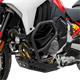 ZIEGER Sturzbügel kompatibel mit Ducati Multistrada V4 schwarz