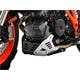 ZIEGER Motorschutz kompatibel mit KTM 1290 Super Duke R schwarz / silber