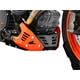 ZIEGER Motorschutz kompatibel mit KTM 1290 Super Duke R schwarz / orange