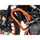 ZIEGER Sturzbügel kompatibel mit KTM 390 Duke orange